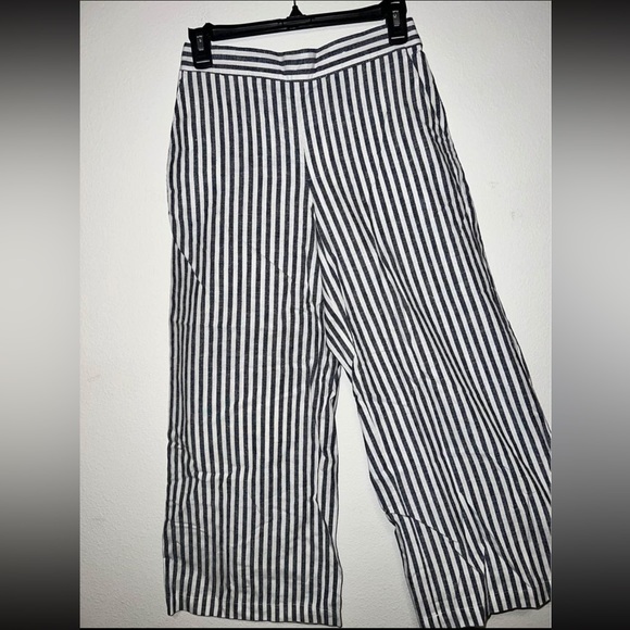 POPSUGAR Wide Leg Striped Pants - Picture 1 of 4